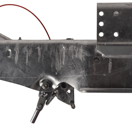 AL-KO Auflaufeinrichtung für Anhänger 251S100 (2600kg) Quadrat 100mm Auflaufbremse - inklusive Stützradhalterung