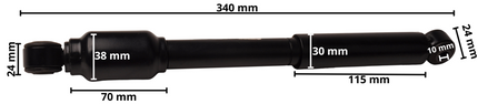 AL-KO Auflaufstossdämpfer 160/200/250SR/2,0VB
