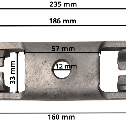 AL-KO Ausgleichsvorrichtung für Tandemachs-Bremsmechanismus 238576