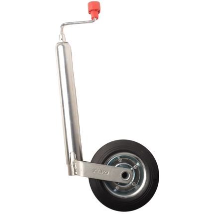AL-KO Stützrad Compact AL-KO - 48 mm rund - Tragfähigkeit: 150 kg - Stahlfelge mit Vollgummirad