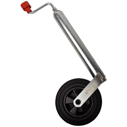 AL-KO Stützrad Compact AL-KO - 48 mm - Tragfähigkeit: 150 kg - Kunststofffelge mit Vollgummirad