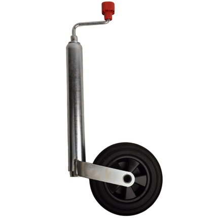 AL-KO Stützrad Compact AL-KO - 48 mm - Tragfähigkeit: 150 kg - Kunststofffelge mit Vollgummirad