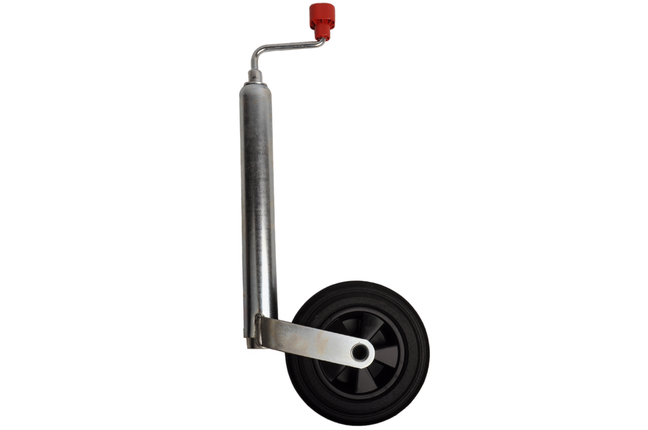 AL-KO Stützrad Compact AL-KO - 48 mm - Tragfähigkeit: 150 kg - Kunststofffelge mit Vollgummirad