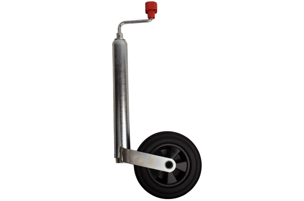AL-KO Stützrad Compact AL-KO - 48 mm - Tragfähigkeit: 150 kg - Kunststofffelge mit Vollgummirad