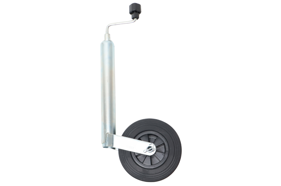 AL-KO Stützrad Compact AL-KO - 48 mm - Tragfähigkeit: 150 kg - Kunststofffelge mit Vollgummirad