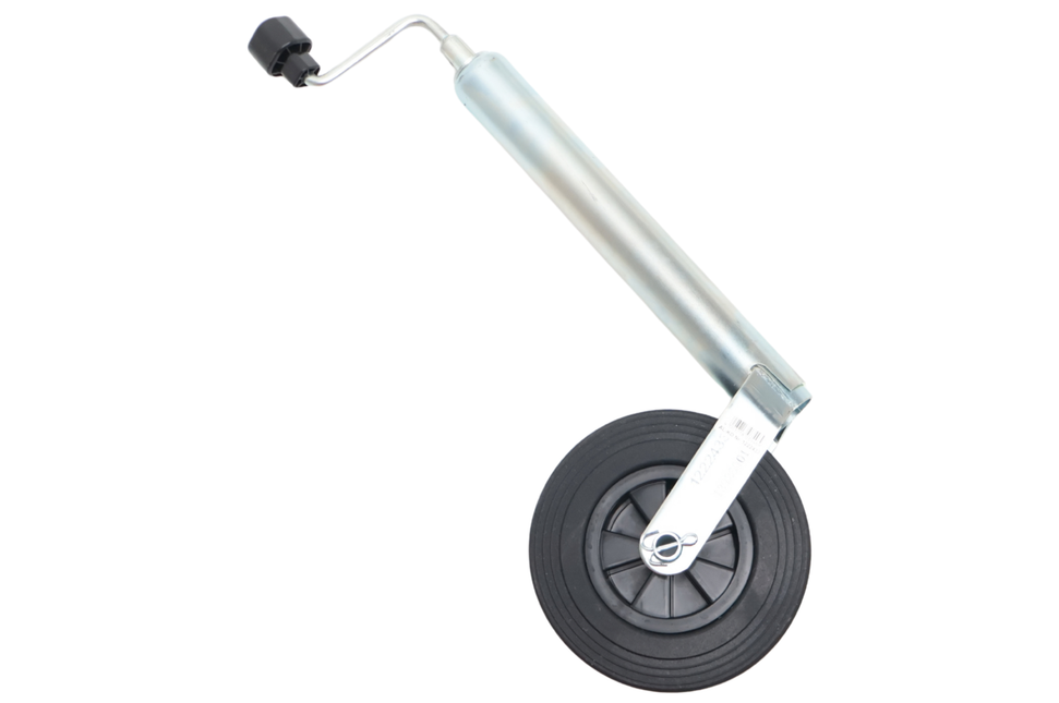 AL-KO Stützrad Compact AL-KO - 48 mm - Tragfähigkeit: 150 kg - Kunststofffelge mit Vollgummirad