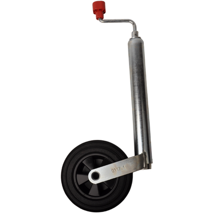 AL-KO Stützrad Compact Alko, Durchmesser 48 mm, Kunststofffelge mit Vollgummirad