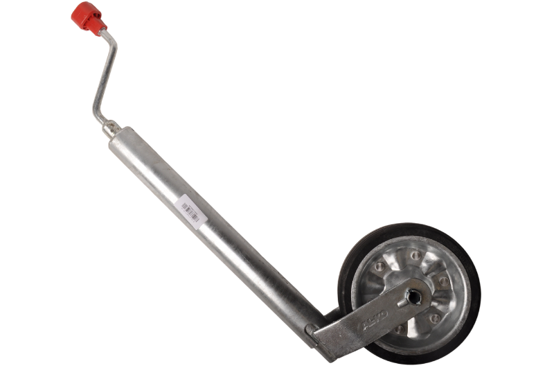 AL-KO Stützrad Plus AL-KO - 48 mm Rohrdurchmesser - verlängerte Ausführung - Stahlrad - Tragfähigkeit: 300 kg