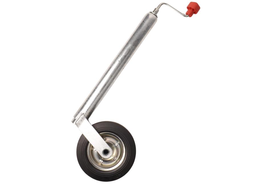 AL-KO Stützrad Plus AL-KO - rund 48 mm - Tragfähigkeit: 150 kg - extra lang - Stahlfelge mit Vollgummi