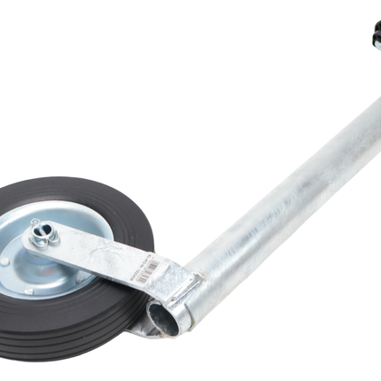 AL-KO Stützrad Plus AL-KO - rund 48 mm - Tragfähigkeit: 150 kg - extra lang - Stahlfelge mit Vollgummi