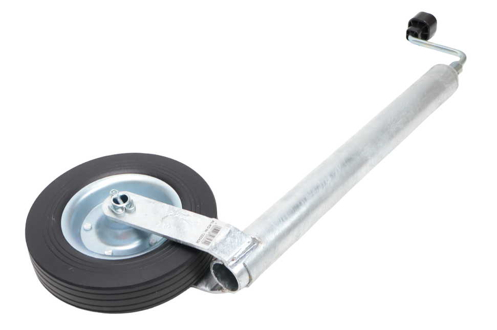 AL-KO Stützrad Plus AL-KO - rund 48 mm - Tragfähigkeit: 150 kg - extra lang - Stahlfelge mit Vollgummi