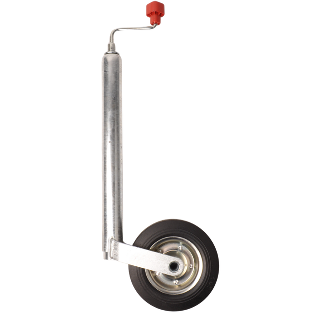 AL-KO Stützrad Plus Alko , rund Durchmesser 48 mm, extra lang, Stahlfelge mit Vollgummi