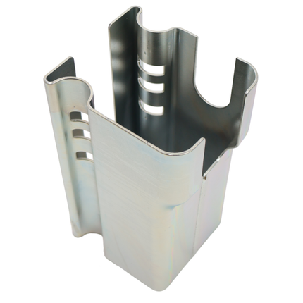 Albe Deichselbox Albe – Premium - Silber - Stahl - inkl. Edelstahl-Discussschloss mit 2 Schlüsseln