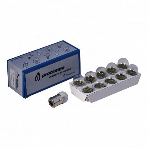 Anhängershop 10x Bajonett-Glühbirne BA15S 12V 5W