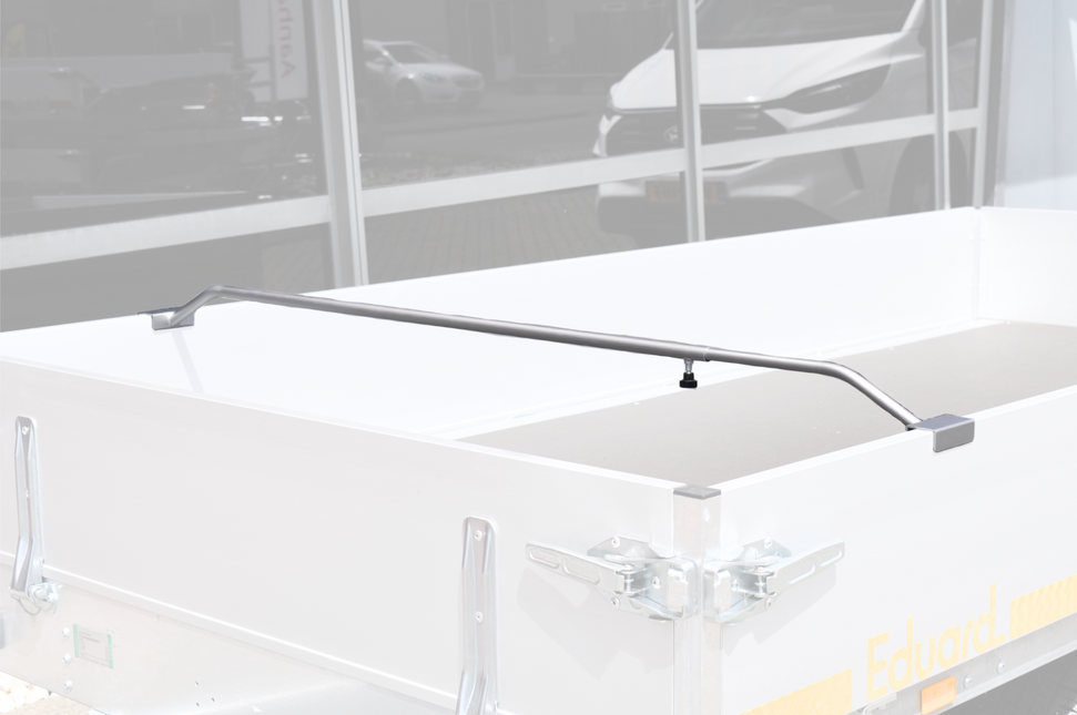 Anhängershop Aluminium Flachplanenhalterung verstellbar 135–215 cm