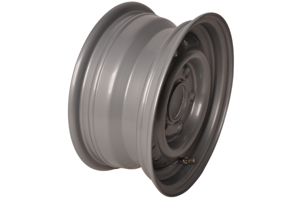 Anhängershop Anhänger Felge 12 Zoll - 5.5Jx12 - Lochkreis: 5x112 - Tragfähigkeit: 900 kg - Nabendurchmesser: 67 mm - ET30