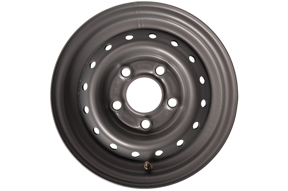 Anhängershop Anhänger Felge 12 Zoll - 5.5Jx12 - Lochkreis: 5x112 - Tragfähigkeit: 900 kg - Nabendurchmesser: 67 mm - ET30