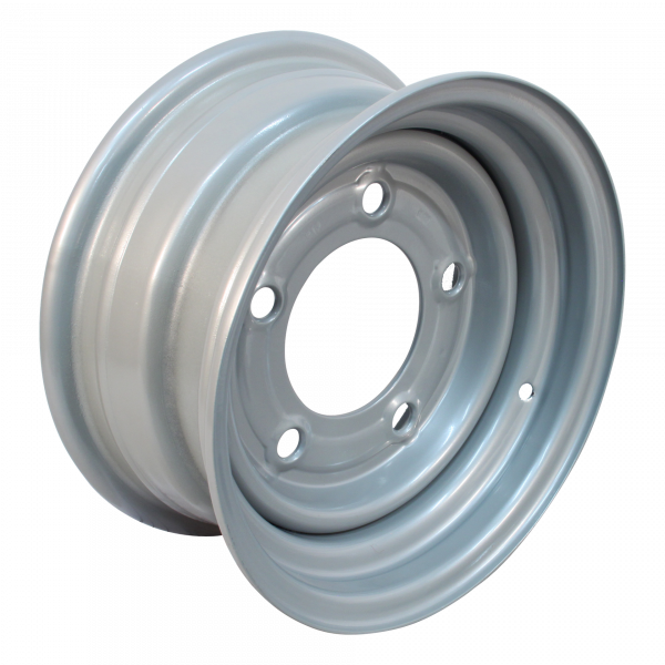 Anhängershop Anhänger Felge 12 Zoll - 6Jx12 - Lochkreis: 5x165,1 - Tragfähigkeit: 900 kg - Nabendurchmesser: 114,5 mm - ET0