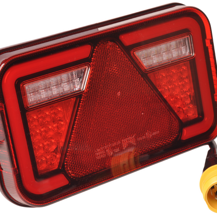 Anhängershop Aspock MultiLED 4 links 241x141x71 mm – 7-poliger ASS2 Stecker – wasserdicht