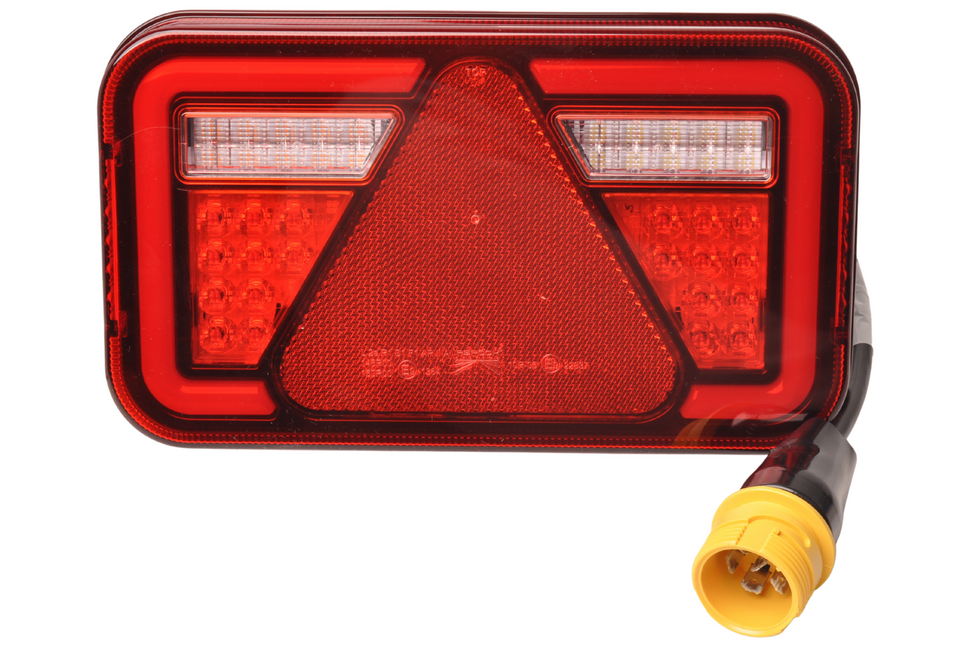 Anhängershop Aspock MultiLED 4 links 241x141x71 mm – 7-poliger ASS2 Stecker – wasserdicht