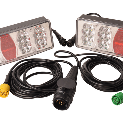 Anhängershop Cantonal LED Beleuchtungsset 5 Meter – 13-polig