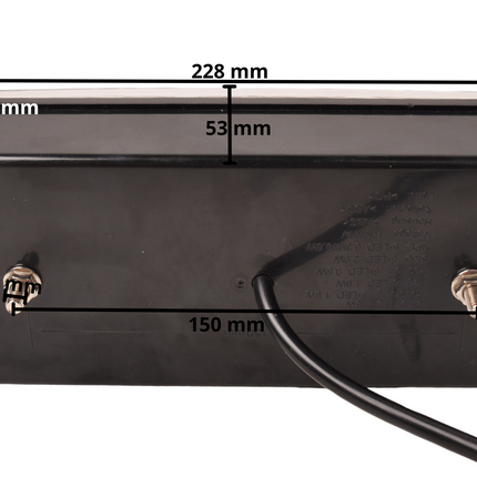 Anhängershop Cantonal LED Beleuchtungsset 6 Meter – 13-polig