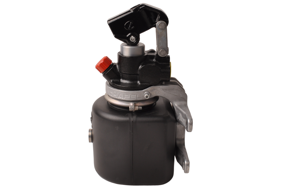 Anhängershop Handpumpe - verzinkt - 2-Liter-Behälter für Kipper