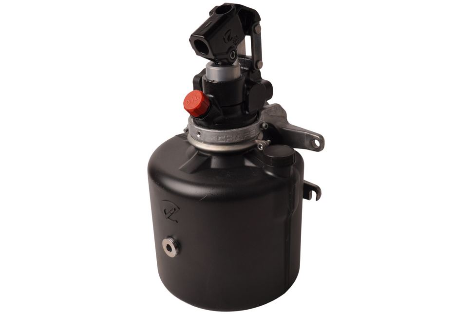 Anhängershop Handpumpe - verzinkt - 6-Liter-Behälter