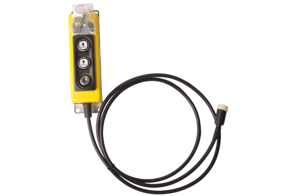 Anhängershop Kabelfernbedienung für Powerpack - abschließbar - 1,6 m Kabel