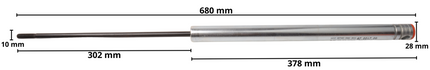 Anhängershop Knott Auflaufbremsdämpfer für KF30-C / KR30-B / KR30-HV-B (87001413K) - kurze Ausführung