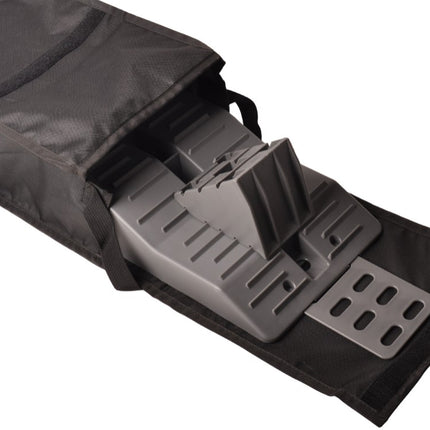 Anhängershop Komplettes Auffahrkeil-Set 565x200x130 mm - mit Unterlegkeilen – 5000 kg maximale Tragfähigkeit