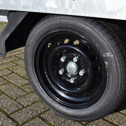 Anhängershop Komplettrad Anhänger - 195/50R13C - schwarze felge - Lochkreis: 5x112 - Tragfähigkeit: 900kg - Nabendurchmesser: 67 mm