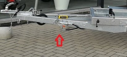 Anhängershop Notfall-Handpumpe Elektrokipper - verzinkt - ohne Öltank