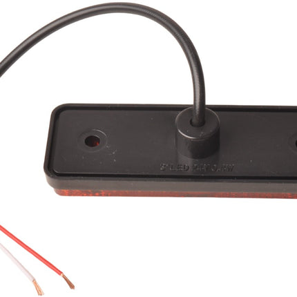 Anhängershop Orange/gelbe Begrenzungsleuchte 100×34,5×21 mm – inklusive 10 cm zweiadriges Kabel