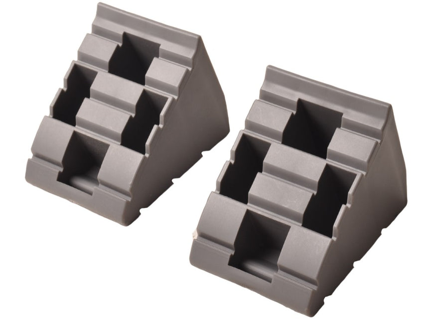 Anhängershop Set mit 2 Unterlegkeilen – geeignet für Leveller