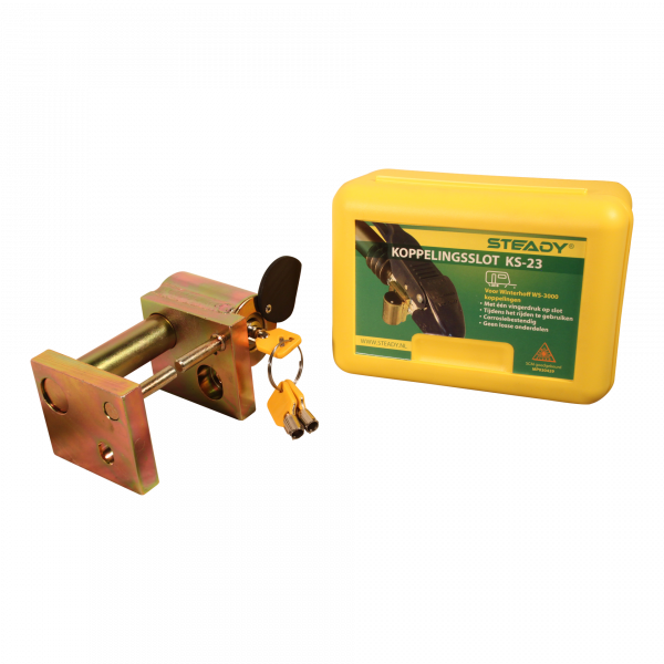 Anhängershop Steady KS-23 Kupplungsschloss – geeignet für Winterhoff WS3000