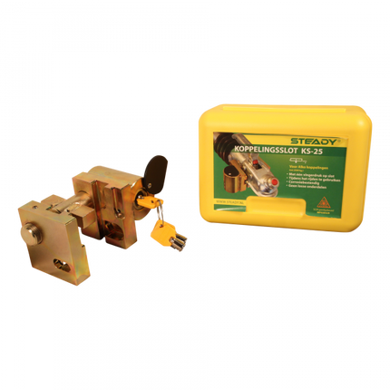 Anhängershop Steady KS-25 Kupplungsschloss - SCM - geeignet für AL-KO-Kupplungen bis 3000 kg
