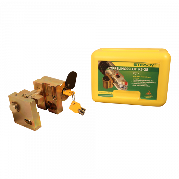 Anhängershop Steady KS-25 Kupplungsschloss - SCM - geeignet für AL-KO-Kupplungen bis 3000 kg