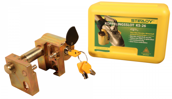 Anhängershop Steady KS-26 Anhänger schloss - SCM zugelassen
