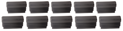 Anhängershop Steckbare Kappe 30x10 mm - 10 Stück