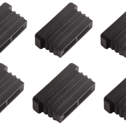Anhängershop Steckbare Kappe 30x10 mm - 10 Stück