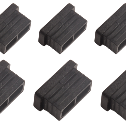 Anhängershop Steckbare Kappe 30x15 mm - 10 Stück