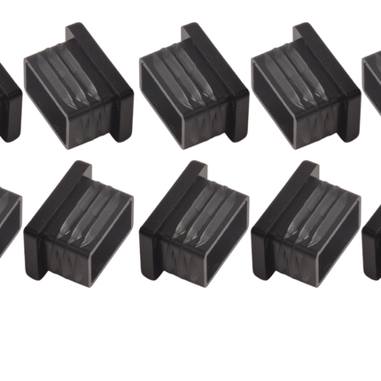 Anhängershop Steckbare Kappe 30x20 mm - 10 Stück