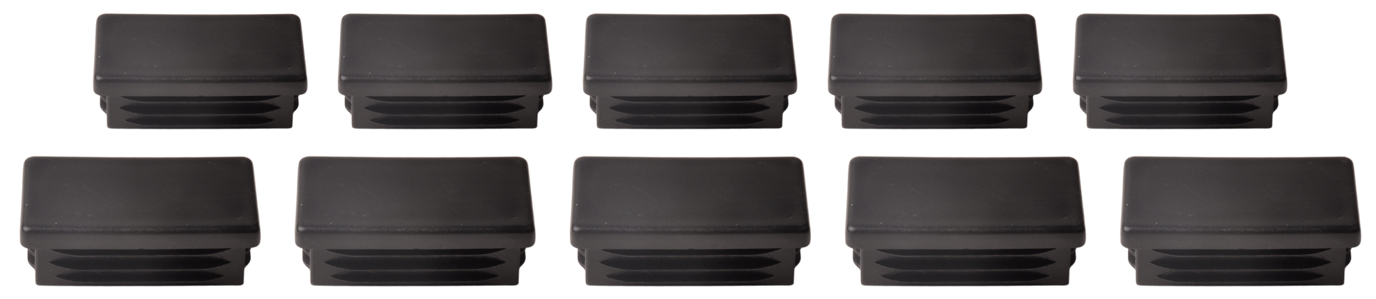 Anhängershop Steckbare Kappe 50x25 mm - 10 Stück