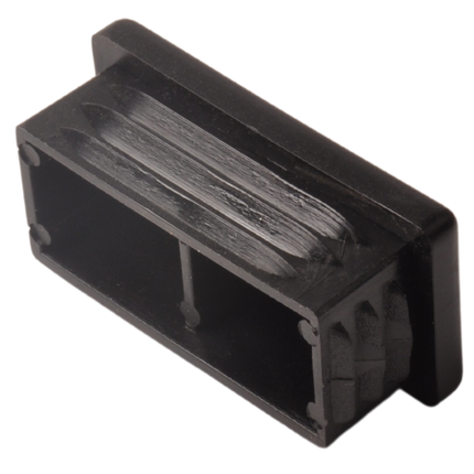 Anhängershop Steckbare Kappe 50x25 mm - 10 Stück