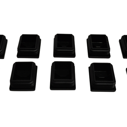 Anhängershop Steckbare Kappe 50x40 mm - 10 Stück