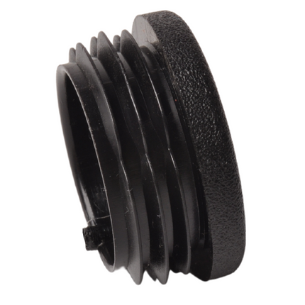 Anhängershop Steckbare Kappe rund 35 mm - 10 Stück