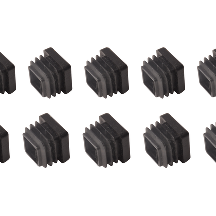 Anhängershop Steckbare Kappe viereckig 20x20 mm