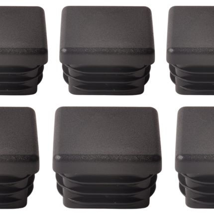 Anhängershop Steckbare Kappe viereckig 30x30 mm - 10 Stück