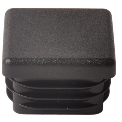 Anhängershop Steckbare Kappe viereckig 30x30 mm - 10 Stück